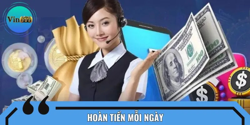 Nhà cái tri ân người chơi bằng ưu đãi hoàn tiền giá trị