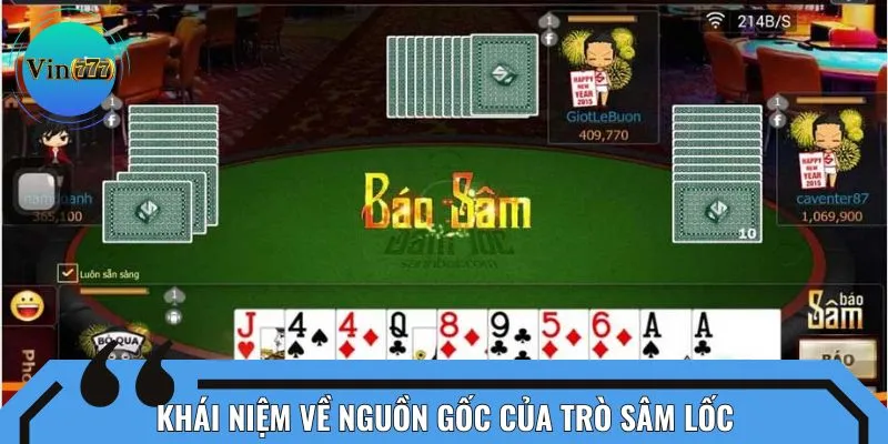 Khái niệm về nguồn gốc của trò sâm lốc