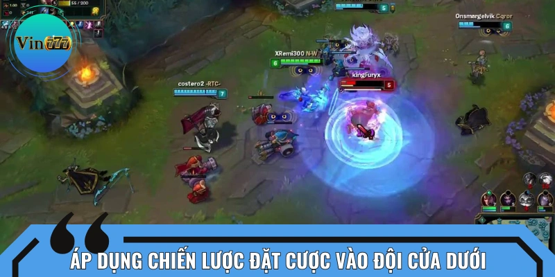 Đặt cược chiến thuật vào đội có tỷ lệ kèo thấp