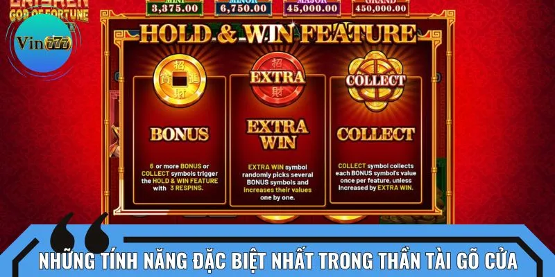 Những tính năng đặc biệt nhất trong game Thần Tài Gõ Cửa