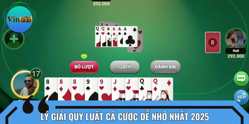 Lý giải quy luật cá cược dễ nhớ nhất 2025